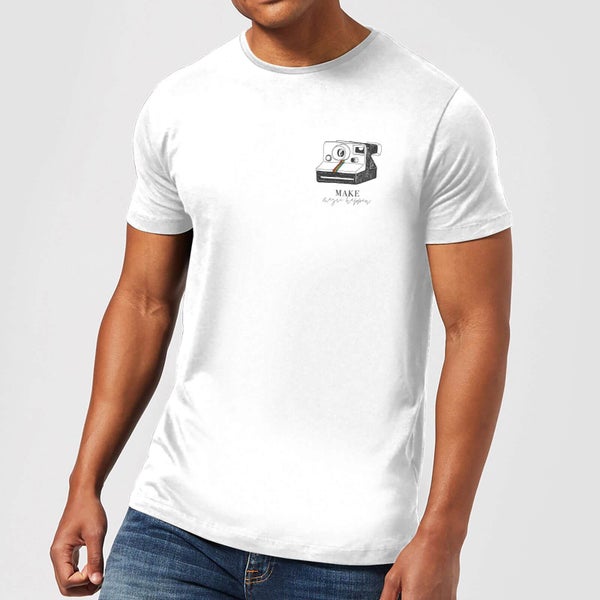 T-Shirt Homme Make Magic Happen - Blanc