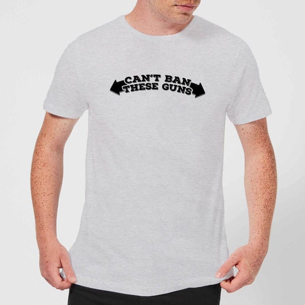 Can't Ban These Guns T-shirt - Grijs