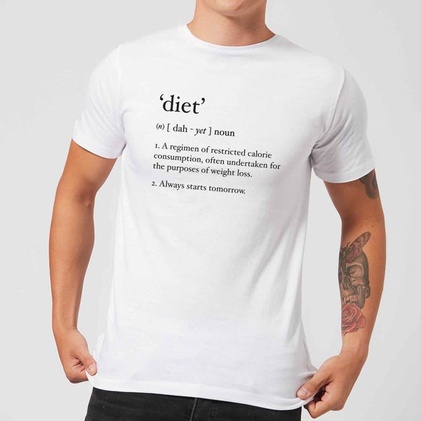 Dictionary Diet T-Shirt - White