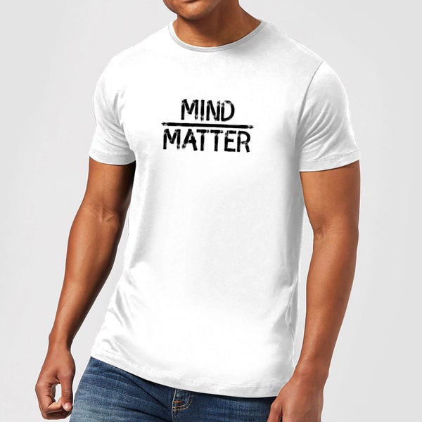 T-Shirt Homme Mind Over Matter - Blanc