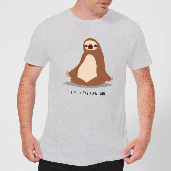 Life In The Slow Lane T-shirt - Grijs