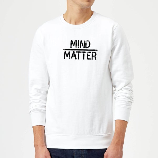 Sweat Homme Mind Over Matter - Blanc