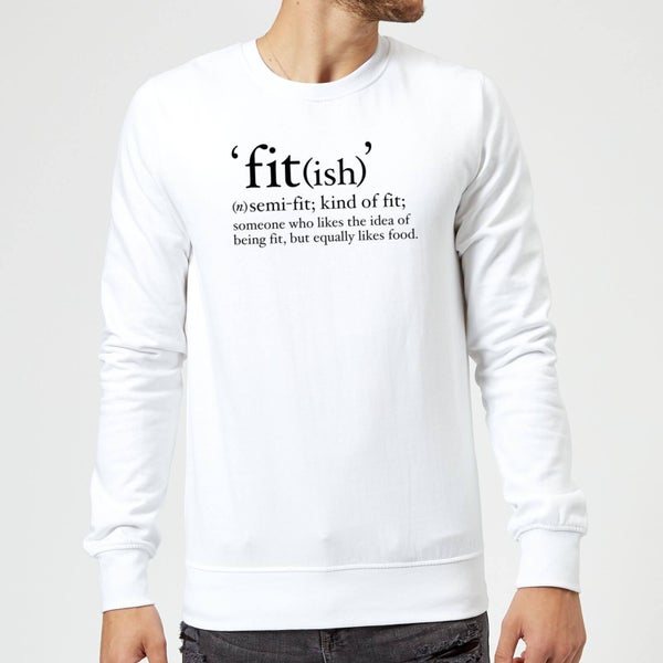 Sweat Homme Fit (ish) - Blanc