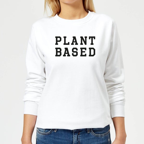 Plant Based Dames Trui - Wit
