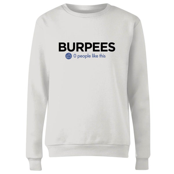 No One Likes Burpees Dames Trui - Wit