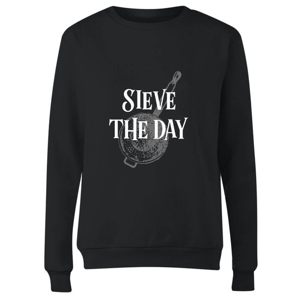 Sieve The Day Women's Sweatshirt - Black