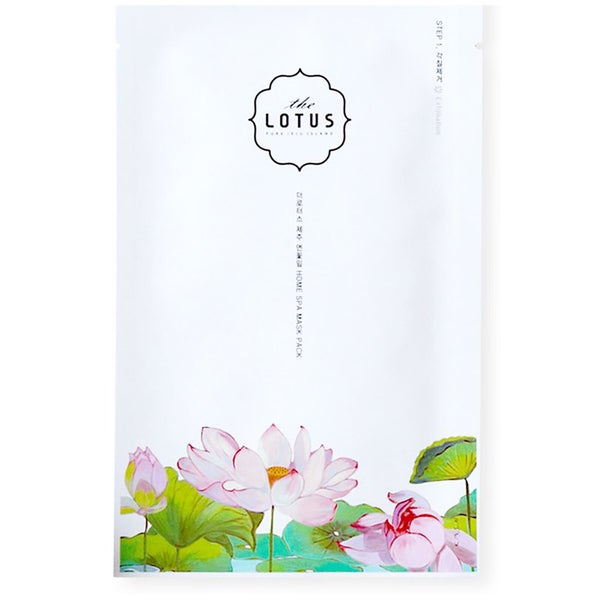 The Lotus チェジュ エクスフォリエ―ティング マスク (ステップ 1)