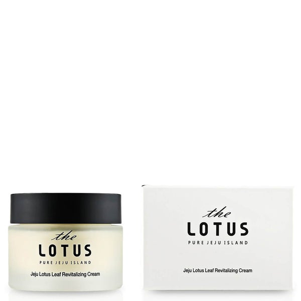 Ревитализирующий крем с экстрактом лотоса The Lotus Jeju Lotus Leaf Revitalizing Cream