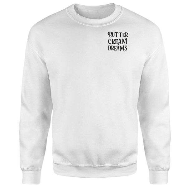 Buttercream Dreams Sweatshirt - White