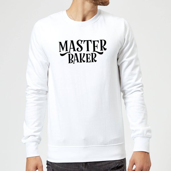 Sweat Homme Master Baker - Blanc
