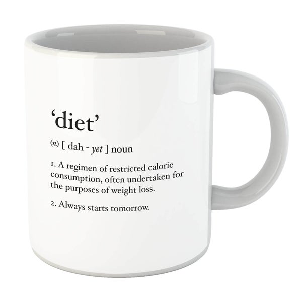 Dictionary Diet Mug