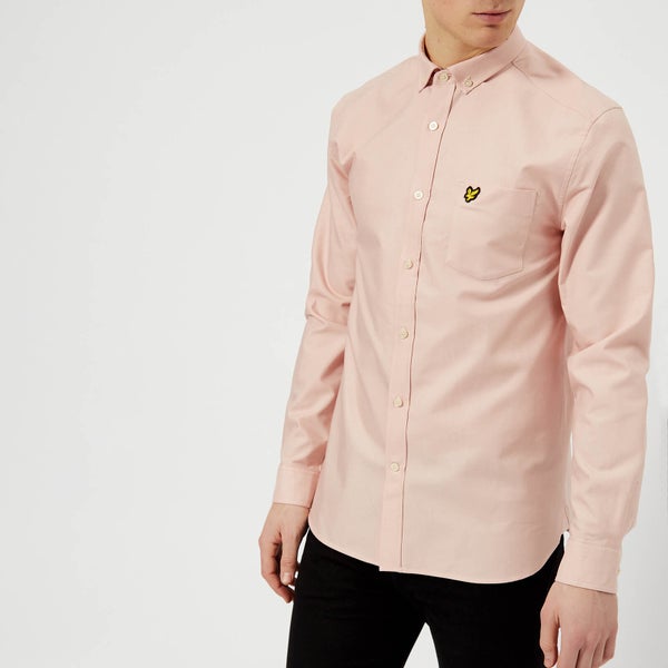 Lyle & Scott Men's Oxford Shirt - Dusty Pink