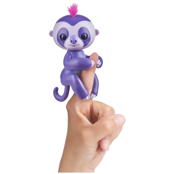 Fingerlings Bébé Paresseux Interactif - Violet