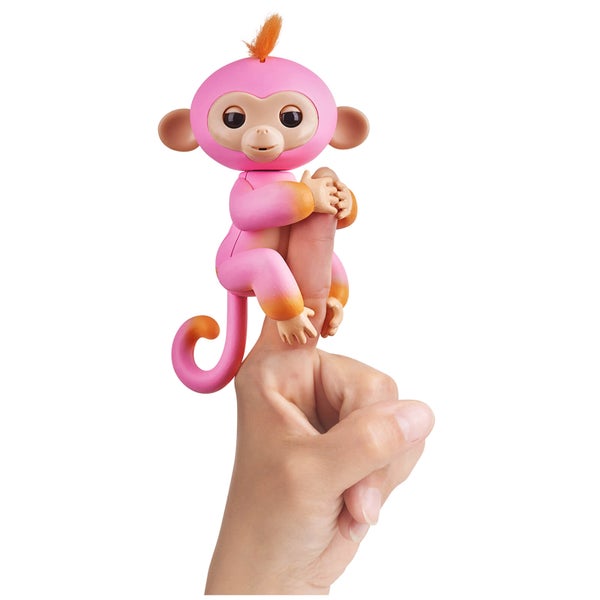 Fingerlings Baby Monkey - Two Tone - Summer (Pink and Orange)
