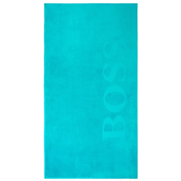 Hugo BOSS Carved Beach Towel - Lagoon