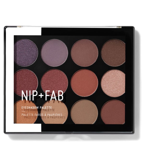 Палетка теней для век NIP + FAB Make Up Eyeshadow Palette - Fired Up 02 12 г