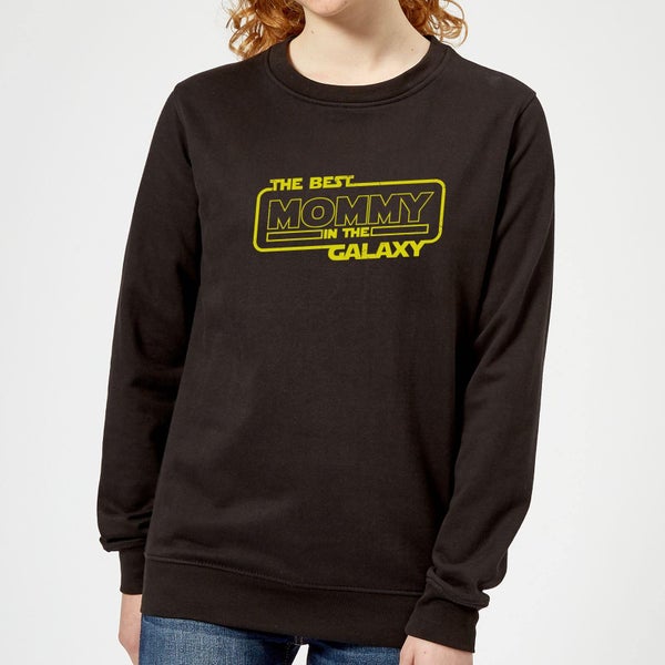 Sudadera Best Mommy In The Galaxy para mujer - Negro