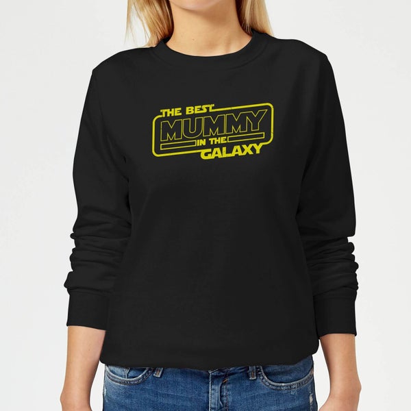 Best Mummy In The Galaxy Women's Sweatshirt - Black