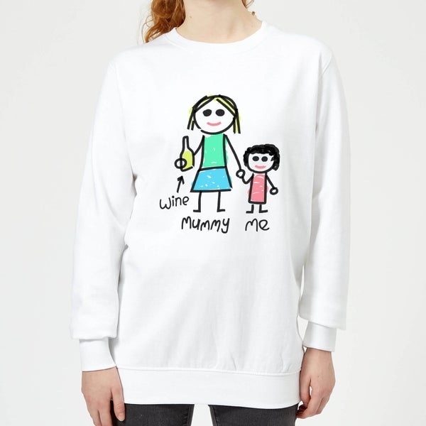 Mummy & Me Women's Sweatshirt - White