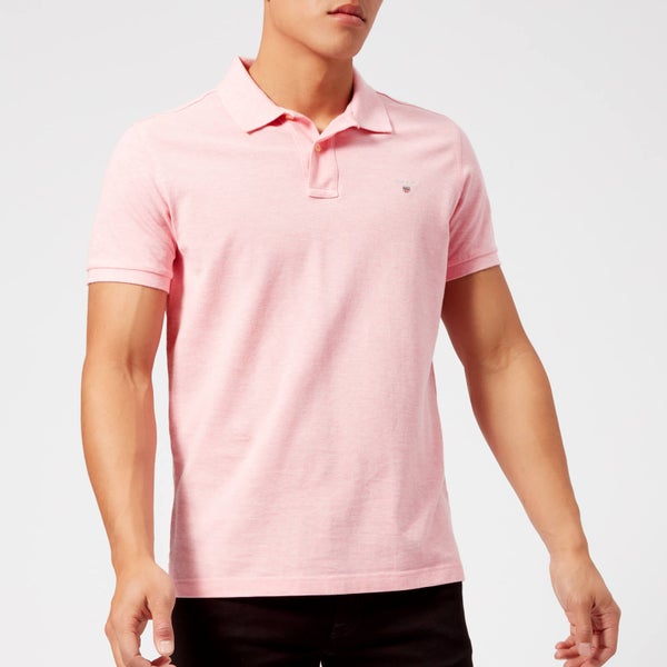 GANT Men's Original Pique Polo Shirt - Light Pink Melange