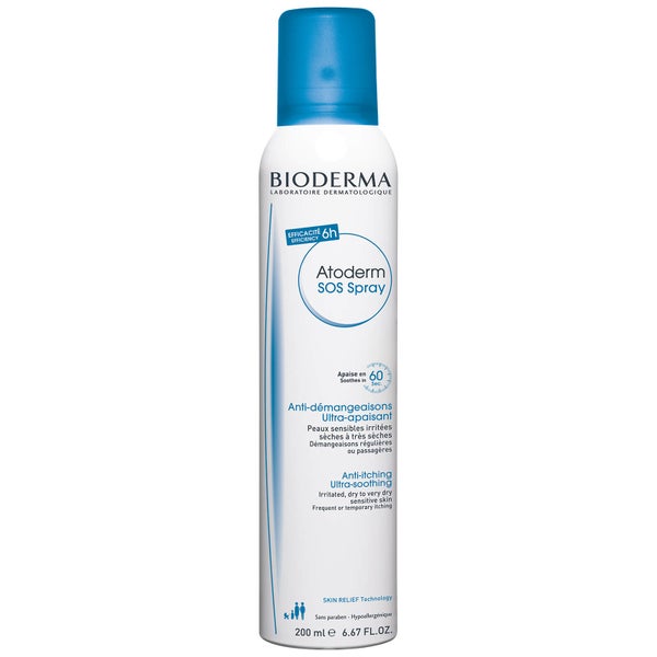 Bioderma Atoderm SOS spray Spray ultra lenitivo, anti-pruritoPelle sensibile molto secca , atopica