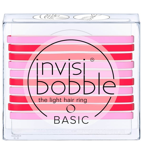 invisibobble Basic The Light Hair Ring - Jelly Twist (10 Pack)