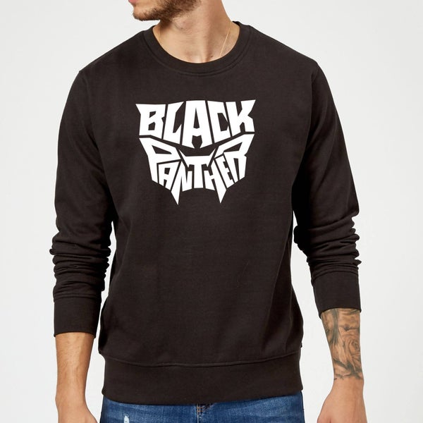 Black Panther Emblem Sweatshirt - Black
