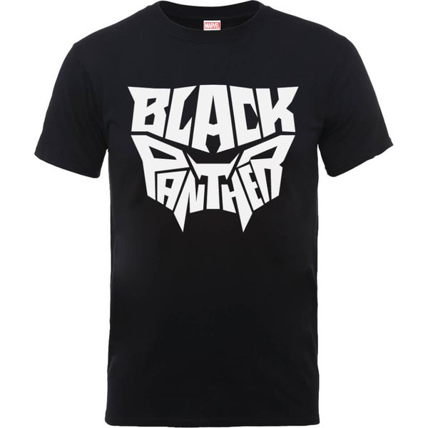 T-Shirt Homme Emblème Black Panther - Noir