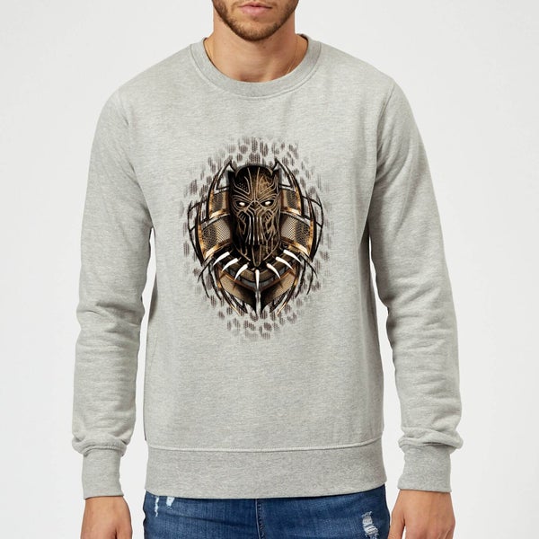 Sweat Homme Gold Erik Black Panther - Gris