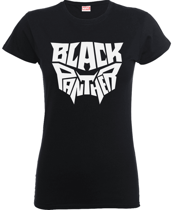 T-Shirt Femme Emblème Black Panther - Noir