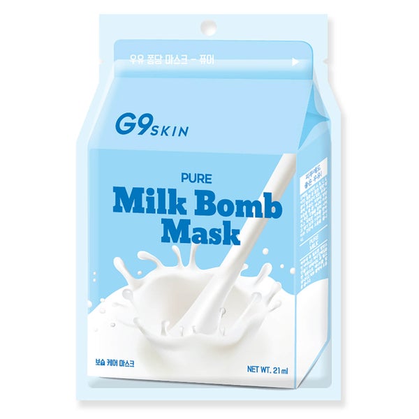 Mascarilla facial con proteína de leche Bomb de G9SKIN - Natural 21 ml
