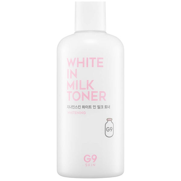 Осветляющий тонер с молочными протеинами G9SKIN White In Milk Toner 300 мл