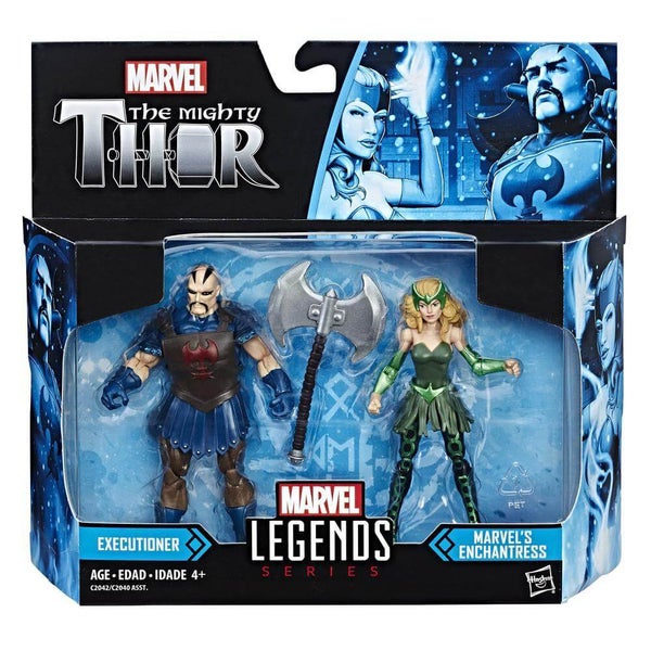 Marvel Legends The Mighty Thor Action Figure Pack - Executioner and Marvel's Enchantress