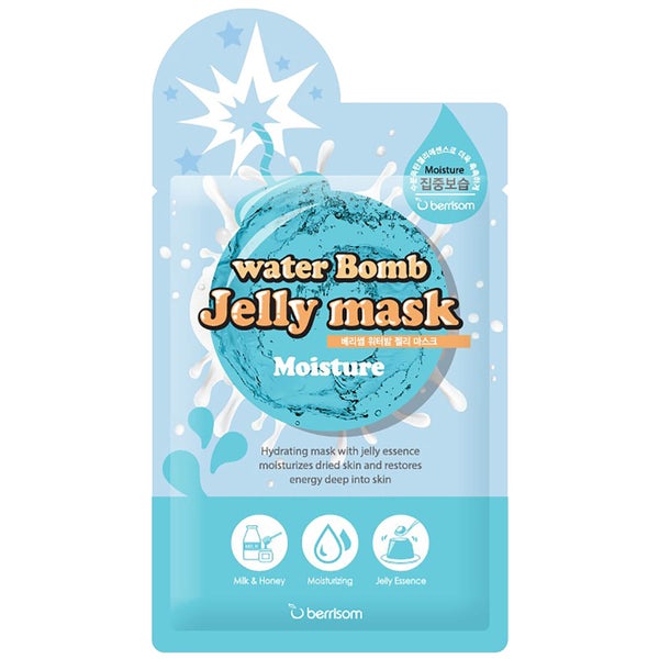 Mascarilla facial Water Bomb Jelly de Berrisom - Hidratante 33 ml