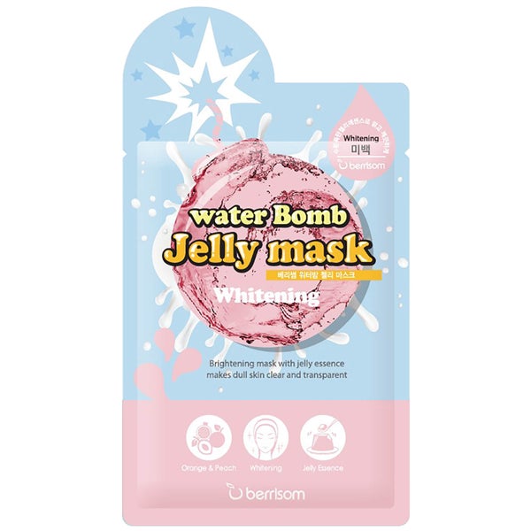 Mascarilla facial Water Bomb Jelly de Berrisom - Blanqueadora 33 ml