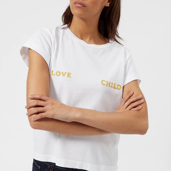 Wildfox Women's Love Child Short Sleeve T-Shirt - White