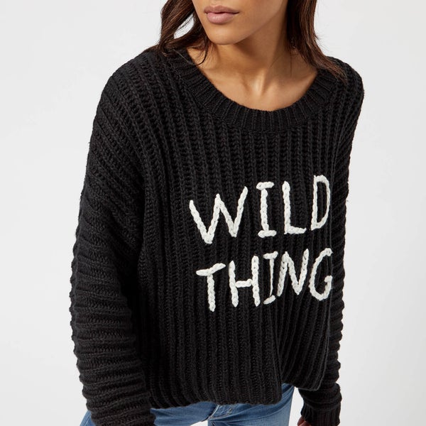 Wildfox Women's Wild Thing Sweatshirt - Black
