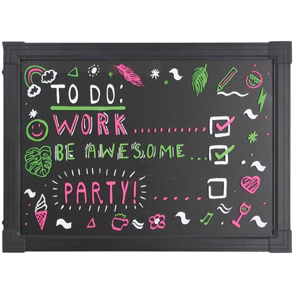 Light Up Neon Effect Message Frame - Large