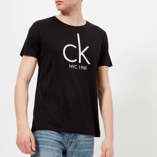 Calvin Klein Men's Logo T-Shirt - Black