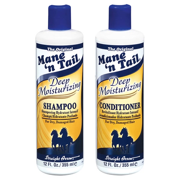 Shampoo e Condicionador Intensamente Hidratante da Mane 'n Tail