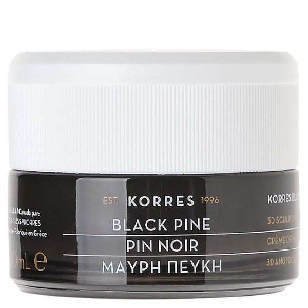 KORRES Natural 3D Black Pine Firming and Lifting Day Cream for Dry Skin 40ml