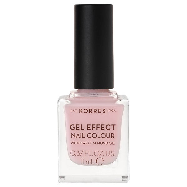 KORRES Gel-Effect Sweet Almond Nail Colour – 05 Candy Pink 11 ml