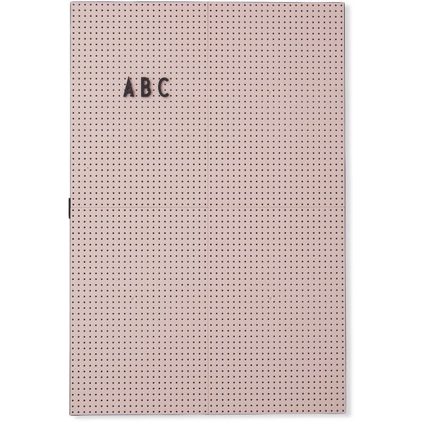 Design Letters A3 Message Board - Pink