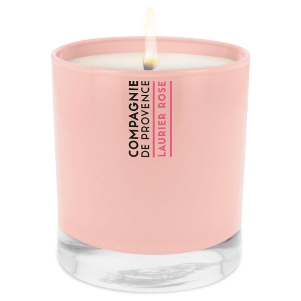 Compagnie de Provence candela profumata alla rosa e alloro 260 g