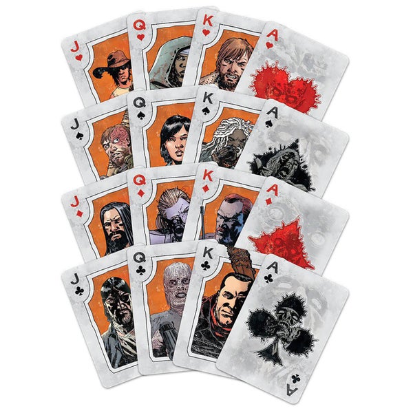 The Walking Dead Playing Cards - Comic Version
