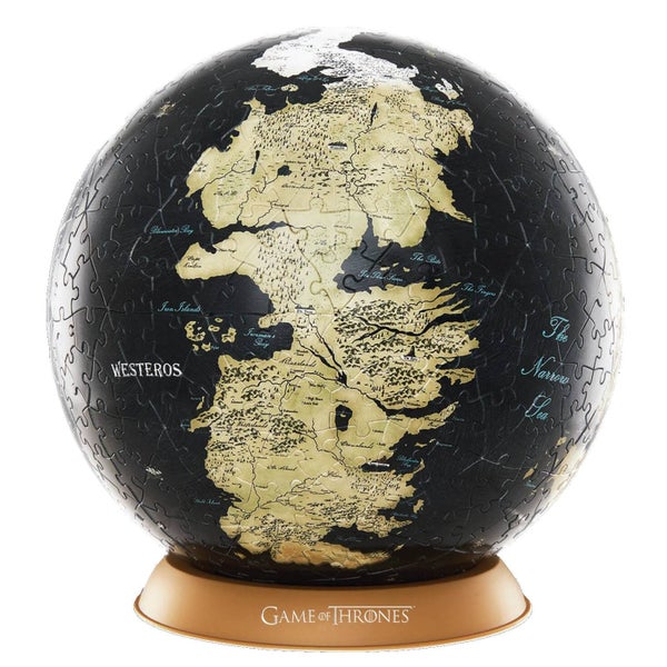 Game of Thrones 3D Globe Puzzle Unknown World (240 Pieces)