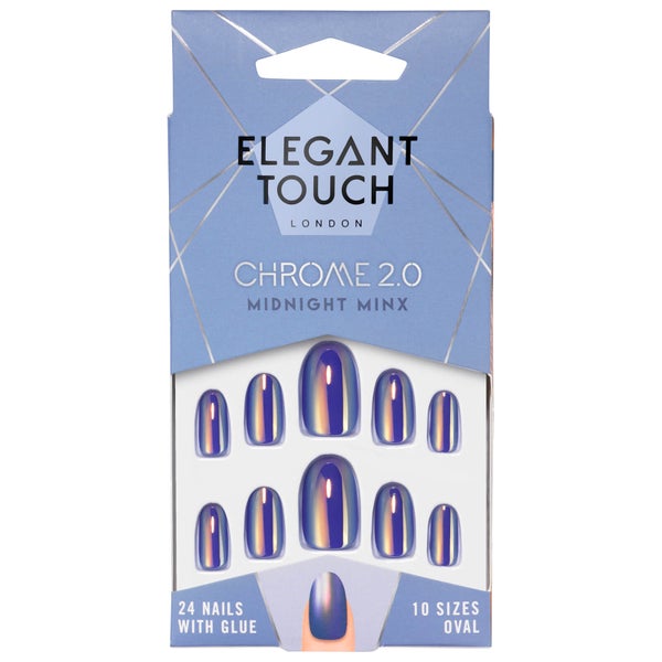 Elegant Touch Chrome 2.0 Nails - Midnight Minx