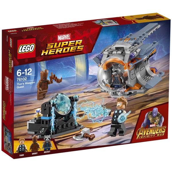 LEGO Super Heroes Marvel Infinity War : À la recherche du marteau de Thor (76102)