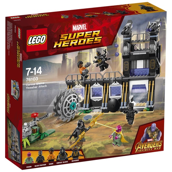 LEGO Super Heroes Marvel Infinity War: Corvus Glaive thresheraanval (76103)