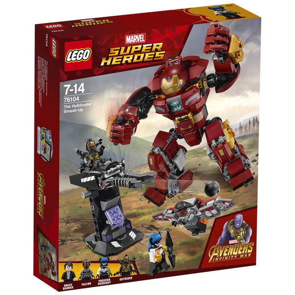 LEGO Super Heroes Marvel Infinity War: Het Hulkbuster duel (76104)